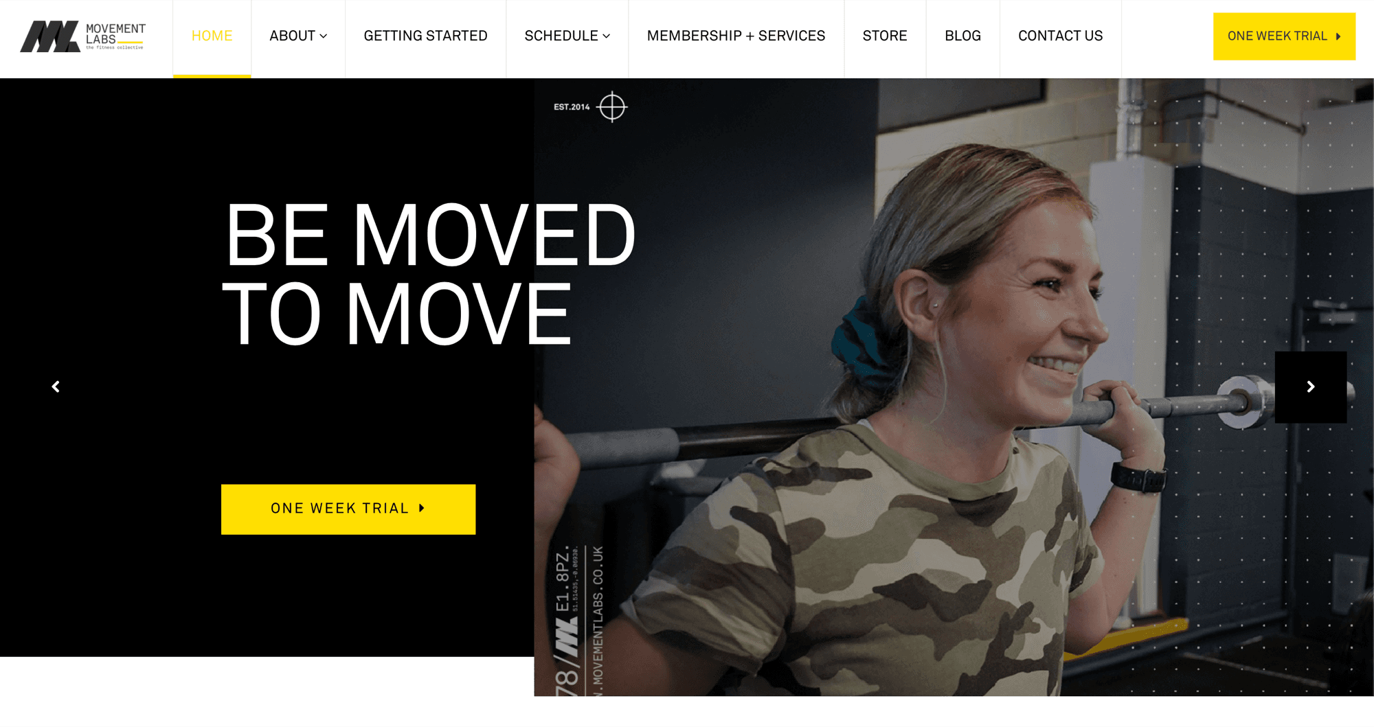 Movement Labs brand identity